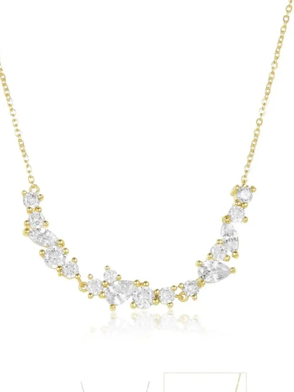 Melinda Maria Crown Necklace - Gold - NWT